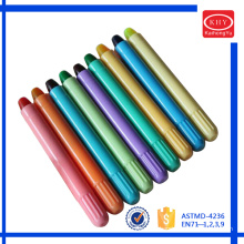 Assorted colors solid material wax non-toxic colorful gel crayon
